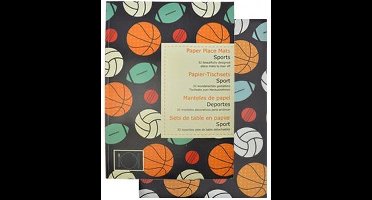 32 stuks - Papieren placemats - Sports