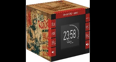 Bigben RR70 Kubus - Wekkerradio met Projectie - FM radio - Rock