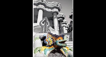 Legpuzzel - 500 Stukjes - Park Güell, Barcelona, Spanje - Educa Puzzel