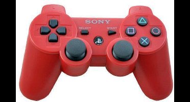 Sony PlayStation 3 Wireless Dualshock 3 Controller Sixaxis - Rood