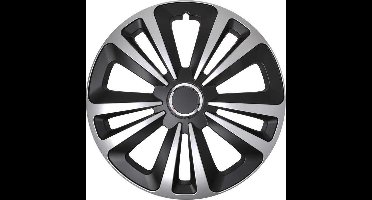 ProPlus - Wieldoppen - 4 - st - Terra - 14'' - zilverkleurig - en - zwart