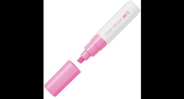 Pilot Pintor Roze Verfstift - Brede marker met 8,0mm beitelpunt - Inkt op waterbasis - Dekt op elk oppervlak, zelfs de donkerste - Teken, kleur, versier, markeer, schrijf, kalligrafeer…