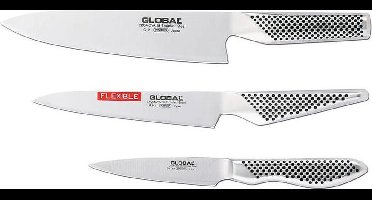 Global G-21138 koksmes + officemes + fileermes set 3-delig