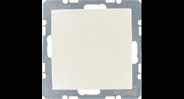 BERKER blindplaat inbouw, type S1 | CREME