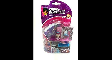 Poppenhuisje 12 cm Deco Desi design Sara - Goliath speelset