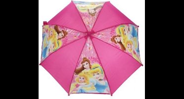 Disney Princess Kinderparaplu - Ø 58 cm - roze/geel