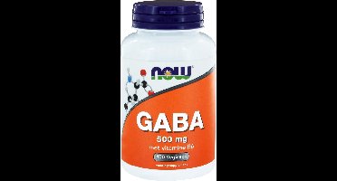 Now - GABA 500 mg (100 vegicaps)