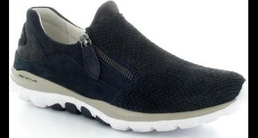 Gabor Rollingsoft Dames Instappers - Blauw - Maat 42