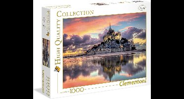 Clementoni - Puzzel - 1000 Stukjes - Le Magnifique Mont Saint-Michel - Puzzel Voor Volwassenen - High Quality Collection
