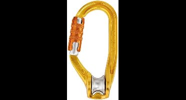 Petzl Rollclip A - triact lock - geel/oranje
