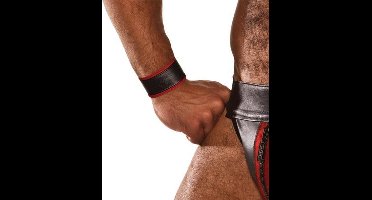 Colt Leather Wrist Strap - Red