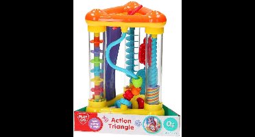 Playgo Activiteitendriehoek - Baby speelgoed met ratels en spiegeltje