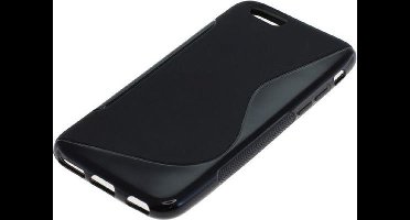 TPU Case Hoesje Cover Apple iPhone 6 - Zwart