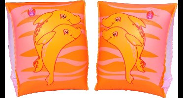 Bestway - Zwemvleugels / Zwemmouwtjes dieren - Oranje - 23x15 - 3 tot 6 jaar