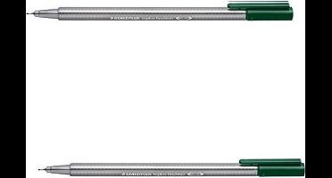 triplus fineliner groene aarde