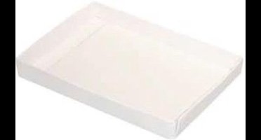 Kartonnen Doosjes Wit 11,4x2,5x15,2cm (25 stuks) | Geschenkdoos | Doosjes Karton