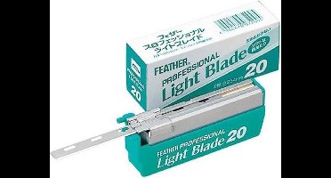 Feather shavette scheermesjes Professional Blades Light PL20