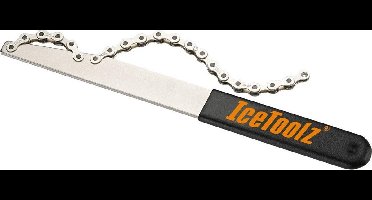 IceToolz Kettingzweep voor multi-speed cassettes - Cr-Mo staal - Extra grip arm - Geschikt voor alle versnellingen