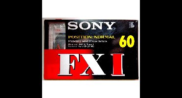 Sony FX I 60 Audio Cassette Tape