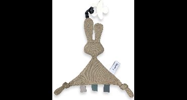 Speendoek Funnies- Konijn Snoes- Cream