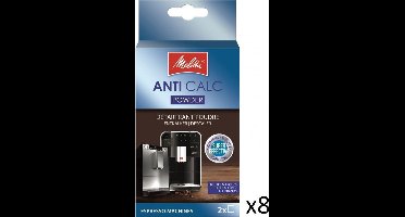 Melitta Anti Calc - ontkalkingspoeder - 8 stuks