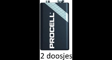 2x Procell Alkaline 9V/6LR61 10 pack -
