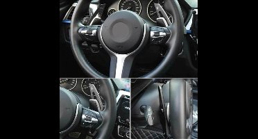 Zwart Aluminium Voor Bmw F30 F10 GT X1 X4 Z4 3 serie 4 serie M4 M3 Look Flippers Paddle Extention