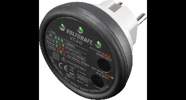 VOLTCRAFT VC40 Stopcontacttester CAT II 300 V