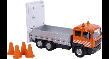 Kids globe Verkeersborden truck blauw