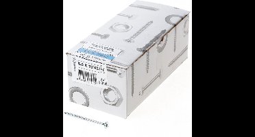 Spaanplaatschroef - Pozidrive 2 - 5,0 x 70mm - Voldraad - Verzinkt (200 stuks)