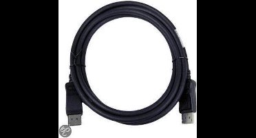 HP DisplayPort Cable, 2m, 2 m, Display Port, Zwart, Mannelijk/Mannelijk
