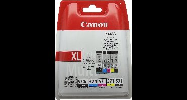 Canon PGI-570XL/CLI-571 - Inktcartridge - Zwart / Kleur