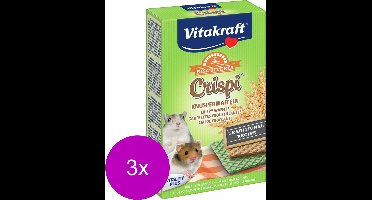 Vitakraft Knaagwafels Hamster - Knaagdiersnack - 3 x 10 g