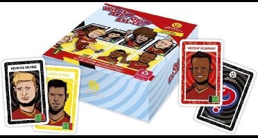 Wie is het? Kaartspel - Rode Duivels (Guess Who)