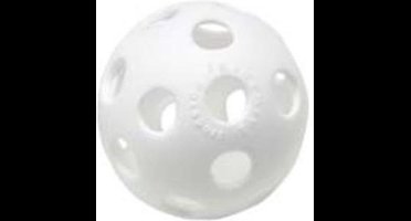 Benson Wiffle Plastic Baseball Honkbal - Wit - 9 inch