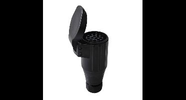 ProPlus Zwevende contrastekker - 13-polig - PVC - 12V - zwart