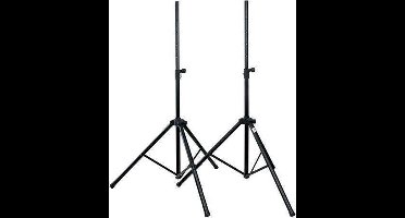 DAP Audio set met 2 luidsprekerstatieven en 1 draagtas