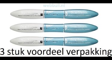 L'Oréal Paris Double Extension Waterproof Mascara - Zwart 3stuk