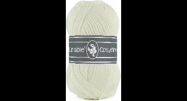 Durable Cosy Fine - acryl en katoen garen - Ivory, ivoor ecru 326 - 5 bollen