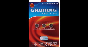 Grundig #Knoopcelbatterijen #AG10 #3Stuks