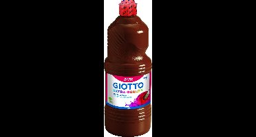 Giotto Extra Quality Plakkaatverf Bruin - 1L