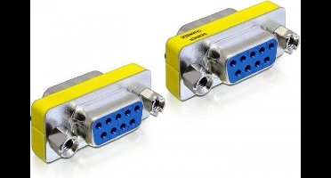 Delock - Adapter Gender Changer Sub-D9 Buchse / Buchse