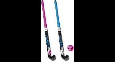 Angel Sports Hockeyset 3-delig Blauw/roze 28 Inch