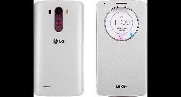 LG Quick Circle Case CCF-345 - Hoesje voor LG G3 - Wit