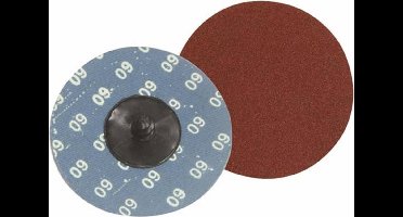 Silverline 5-delige, 75 mm snel-wissel schuurschijven set 60 korrelgrofte