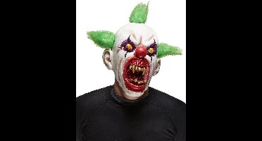 "Angstaanjagend  clown masker  Halloween accessoire - Verkleedmasker - One size"