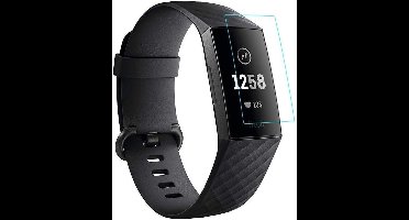 Screenprotector geschikt voor Fitbit Charge 3 van iCall - Crystal Clear