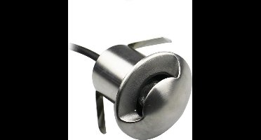 LED grondspot - tuinpad 2 kanten - 41mm - warm wit - 3W