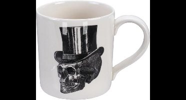 Tokyo Design Studio - Skull Design Top Hat Mok 9x9.3cm 400ml