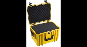 B&W Outdoor.cases Type 5500 yellow / foam